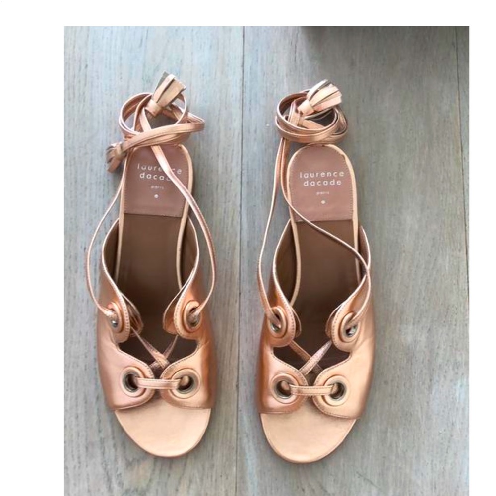 Laurence Dacade  rose gold Rose gold Rosalyn sandals